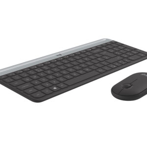 Logitech 920-009198 tastiera Mouse incluso Universale RF Wireless QWERTY Spagnolo Grafite