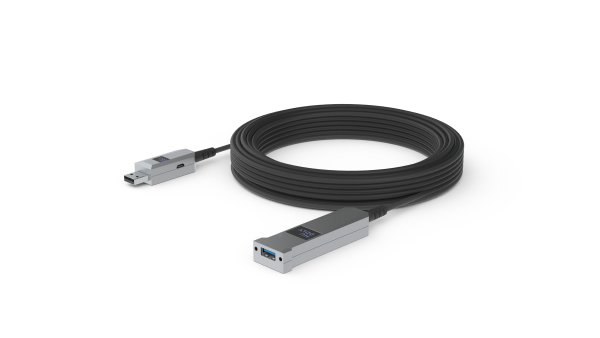 Huddly 7090043790450 cavo USB USB 3.2 Gen 1 (3.1 Gen 1) 10 m USB A Nero