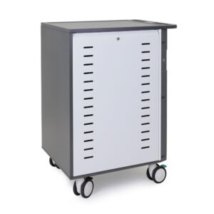Ergotron DM40-2009-2 portable device management cart& cabinet Libera installazione Argento