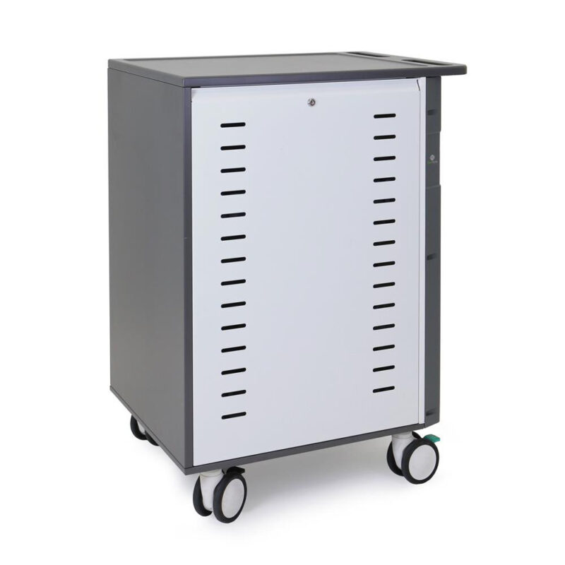 Ergotron DM40-2009-2 portable device management cart& cabinet Libera installazione Argento