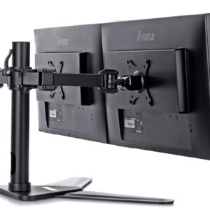 iiyama DS1002D-B1 Supporti a parete per TV 76,2 cm (30") Scrivania Nero