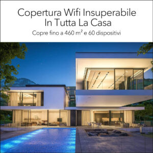NETGEAR Orbi RBK852 AX6000 WiFi 6 Mesh System Banda tripla (2.4 GHz/5 GHz/5 GHz) Wi-Fi 6 (802.11ax) Grigio, Bianco 8 Interno