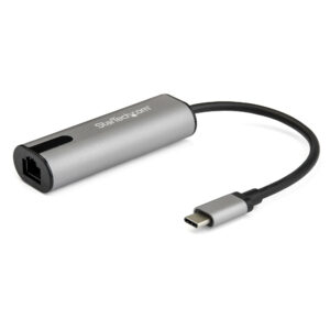 StarTech.com Adattatore Ethernet USB C - Adattatore di rete/NIC NBASE-T Multivelocità 2.5/1 GbE/100 Mbps - Convertitore/Adattatore USB Tipo-C a RJ45 - Compatibile TB3/MacBook Pro/Chromebook immagine principale StarTech.com Adattatore Ethernet USB C - Adattatore di rete/NIC NBASE-T Multivelocità 2.5/1 GbE/100 Mbps - Convertitore/Adattatore USB Tipo-C a RJ45 - Compatibile TB3/MacBook Pro/Chromebook