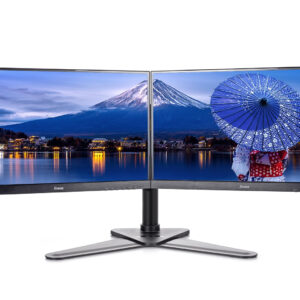 iiyama DS1002D-B1 Supporti a parete per TV 76,2 cm (30") Scrivania Nero