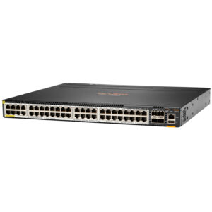 HPE Aruba Networking CX 6300M 48-port Smart Rate 1/2.5/5GbE Class 6 PoE and 4-port SFP56 Switch