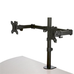 StarTech.com Staffa per due monitor con montaggio su scrivania - Design a barre trasversali - Articolabile - Acciaio immagine principale StarTech.com Staffa per due monitor con montaggio su scrivania - Design a barre trasversali - Articolabile - Acciaio