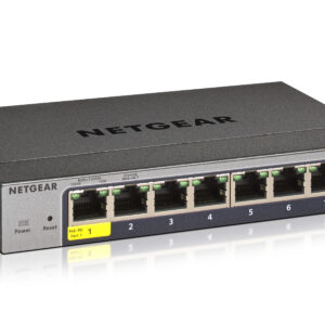 NETGEAR GS108Tv3 Gestito L2 Gigabit Ethernet (10/100/1000) Grigio