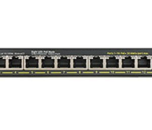 NETGEAR GS316PP Non gestito Gigabit Ethernet (10/100/1000) Supporto Power over Ethernet (PoE) Nero