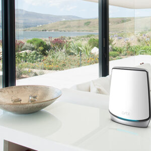 NETGEAR Orbi RBK853 AX6000 WiFi 6 Mesh System Banda tripla (2.4 GHz/5 GHz/5 GHz) Wi-Fi 6 (802.11ax) Grigio 4 Interno immagine gallery 2 NETGEAR Orbi RBK853 AX6000 WiFi 6 Mesh System Banda tripla (2.4 GHz/5 GHz/5 GHz) Wi-Fi 6 (802.11ax) Grigio 4 Interno