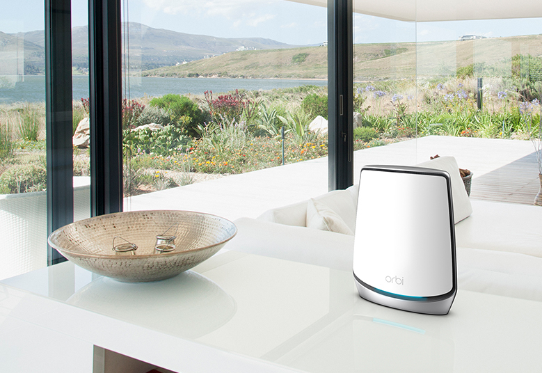 NETGEAR Orbi RBK853 AX6000 WiFi 6 Mesh System Banda tripla (2.4 GHz/5 GHz/5 GHz) Wi-Fi 6 (802.11ax) Grigio 4 Interno immagine gallery 2 NETGEAR Orbi RBK853 AX6000 WiFi 6 Mesh System Banda tripla (2.4 GHz/5 GHz/5 GHz) Wi-Fi 6 (802.11ax) Grigio 4 Interno