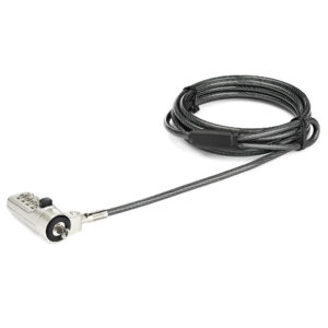 StarTech.com Lucchetto Combinazione per Portatile - Cavo di Sicurezza a 4 cifre per slot-lock immagine principale StarTech.com Lucchetto Combinazione per Portatile - Cavo di Sicurezza a 4 cifre per slot-lock