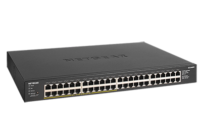 NETGEAR GS348PP Non gestito Gigabit Ethernet (10/100/1000) Supporto Power over Ethernet (PoE) Nero