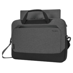 Targus CypressEco 39,6 cm (15.6") Valigetta ventiquattrore Nero, Grigio