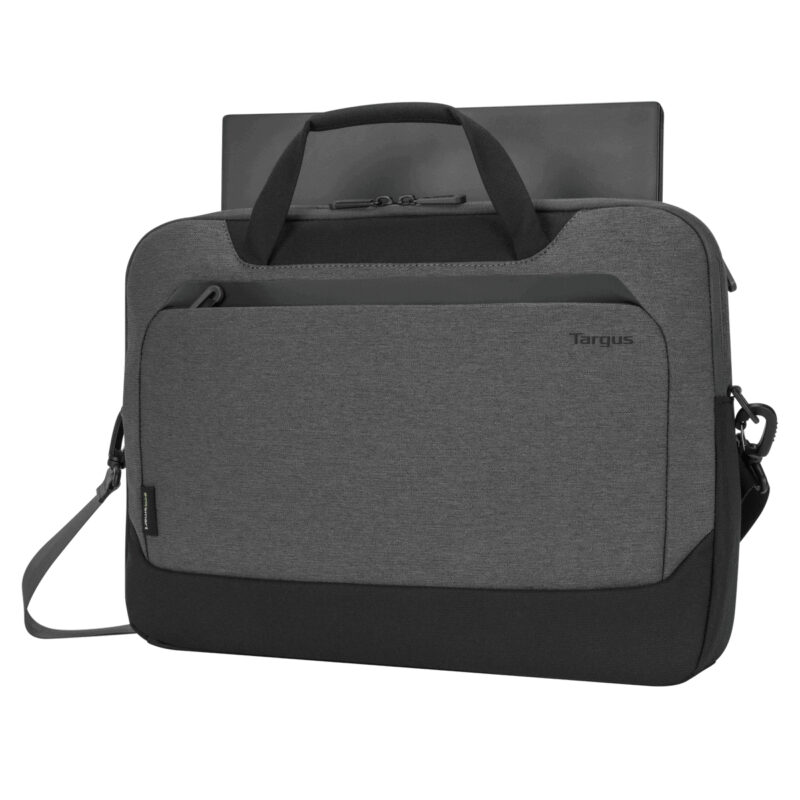 Targus CypressEco 39,6 cm (15.6") Valigetta ventiquattrore Nero, Grigio