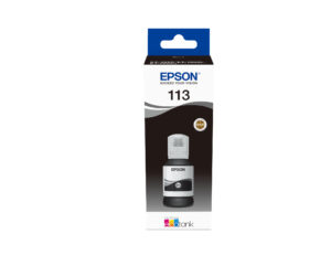Epson 113 EcoTank Pigment Black ink bottle immagine principale Epson 113 EcoTank Pigment Black ink bottle