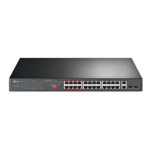 TP-Link TL-SL1226P switch di rete Non gestito Gigabit Ethernet (10/100/1000) Supporto Power over Ethernet (PoE) 1U Grigio immagine principale TP-Link TL-SL1226P switch di rete Non gestito Gigabit Ethernet (10/100/1000) Supporto Power over Ethernet (PoE) 1U Grigio