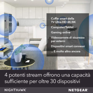 NETGEAR MK63 Ripetitore di rete Nero 10, 100, 1000 Mbit/s