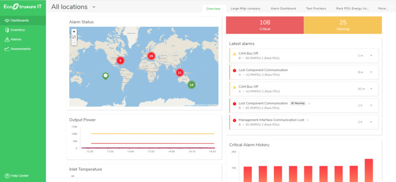 APC SFTWES5-DIGI software di rete Gestione della rete 5 licenza/e 1 anno/i immagine gallery 4 APC EcoStruxure IT Expert Gestione della rete 3 anno/i