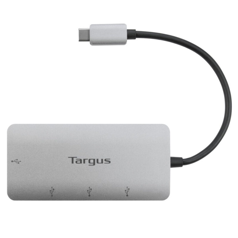 Targus ACH226EU hub di interfaccia USB 3.2 Gen 1 (3.1 Gen 1) Type-C 5000 Mbit/s Argento immagine gallery 5 Targus ACH226EU hub di interfaccia USB 3.2 Gen 1 (3.1 Gen 1) Type-C 5000 Mbit/s Argento