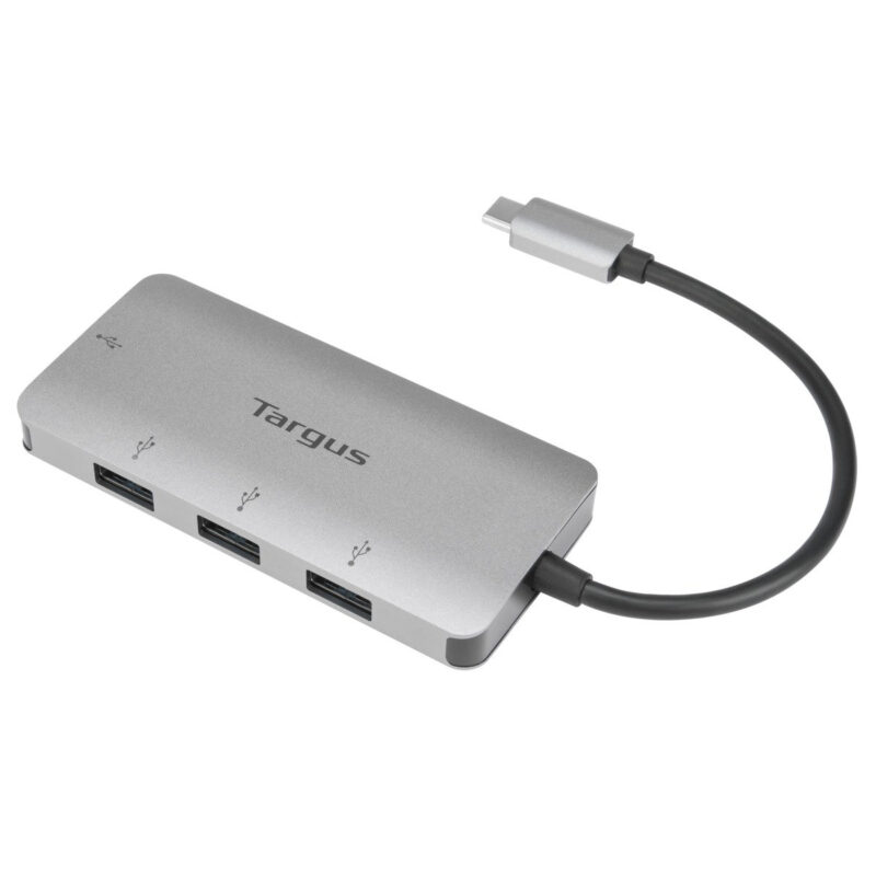 Targus ACH226EU hub di interfaccia USB 3.2 Gen 1 (3.1 Gen 1) Type-C 5000 Mbit/s Argento immagine gallery 6 Targus ACH226EU hub di interfaccia USB 3.2 Gen 1 (3.1 Gen 1) Type-C 5000 Mbit/s Argento
