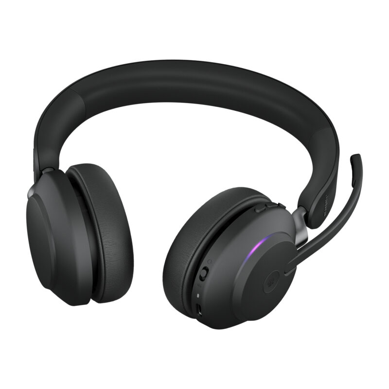 Jabra Evolve2 65 Auricolare Wireless A Padiglione Ufficio USB tipo-C Bluetooth Nero immagine gallery 4 Jabra Evolve2 65 Auricolare Wireless A Padiglione Ufficio USB tipo A Bluetooth Nero