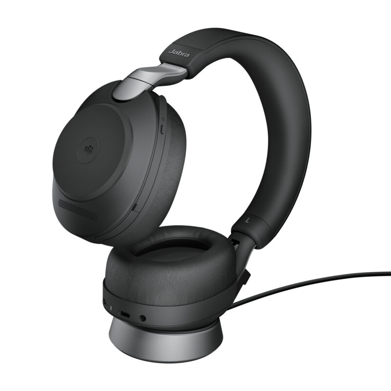 Jabra Evolve2 85 Auricolare Con cavo e senza cavo A Padiglione Ufficio USB tipo A Bluetooth Nero immagine gallery 3 Jabra Evolve2 85 Auricolare Con cavo e senza cavo A Padiglione Ufficio USB tipo A Bluetooth Nero