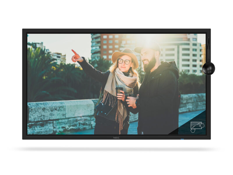 NEC MultiSync C861Q SST Pannello piatto per segnaletica digitale 2,18 m (86") LCD 350 cd/m² 4K Ultra HD Nero Touch screen 24/7