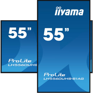iiyama LH5560UHS-B1AG visualizzatore di messaggi Pannello A digitale 139,7 cm (55") LED Wi-Fi 500 cd/m² 4K Ultra HD Nero Processore integrato Android 11 24/7 immagine gallery 5 iiyama LH5560UHS-B1AG visualizzatore di messaggi Pannello A digitale 139,7 cm (55") LED Wi-Fi 500 cd/m² 4K Ultra HD Nero Processore integrato Android 11 24/7