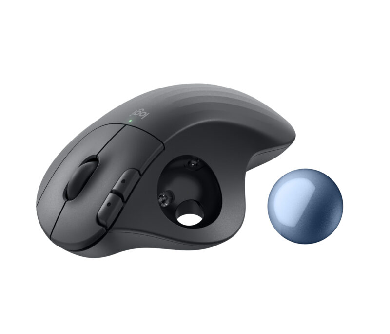 Logitech 910-006221 mouse Ufficio Mano destra Bluetooth Trackball 2000 DPI