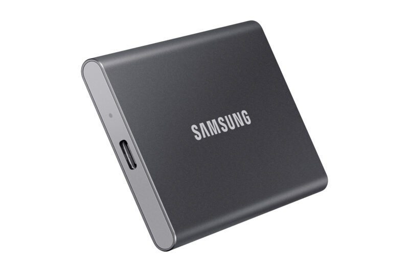 Samsung Portable SSD T7 1 TB USB tipo-C 3.2 Gen 2 (3.1 Gen 2) Grigio immagine gallery 7 Samsung Portable SSD T7 1 TB USB tipo-C 3.2 Gen 2 (3.1 Gen 2) Grigio