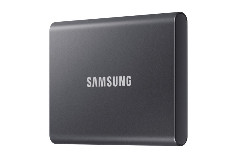 Samsung Portable SSD T7 1 TB USB tipo-C 3.2 Gen 2 (3.1 Gen 2) Grigio immagine gallery 3 Samsung Portable SSD T7 1 TB USB tipo-C 3.2 Gen 2 (3.1 Gen 2) Grigio