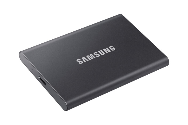 Samsung Portable SSD T7 1 TB USB tipo-C 3.2 Gen 2 (3.1 Gen 2) Grigio immagine gallery 5 Samsung Portable SSD T7 1 TB USB tipo-C 3.2 Gen 2 (3.1 Gen 2) Grigio