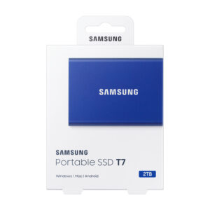 Samsung Portable SSD T7 2 TB USB tipo-C 3.2 Gen 2 (3.1 Gen 2) Blu