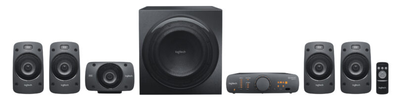 Logitech 980-000468 set di altoparlanti 500 W Universale Nero 5.1 canali 67 W immagine gallery 5 Logitech 980-000468 set di altoparlanti 500 W Universale Nero 5.1 canali 67 W