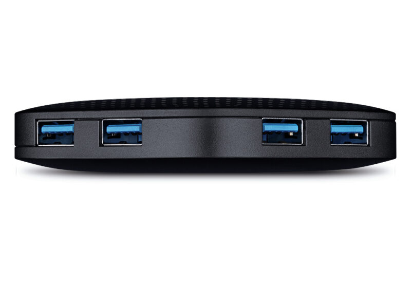 TP-Link UH400 hub di interfaccia USB 3.2 Gen 1 (3.1 Gen 1) Type-A 5000 Mbit/s Nero immagine gallery 2 TP-Link UH400 hub di interfaccia USB 3.2 Gen 1 (3.1 Gen 1) Type-A 5000 Mbit/s Nero