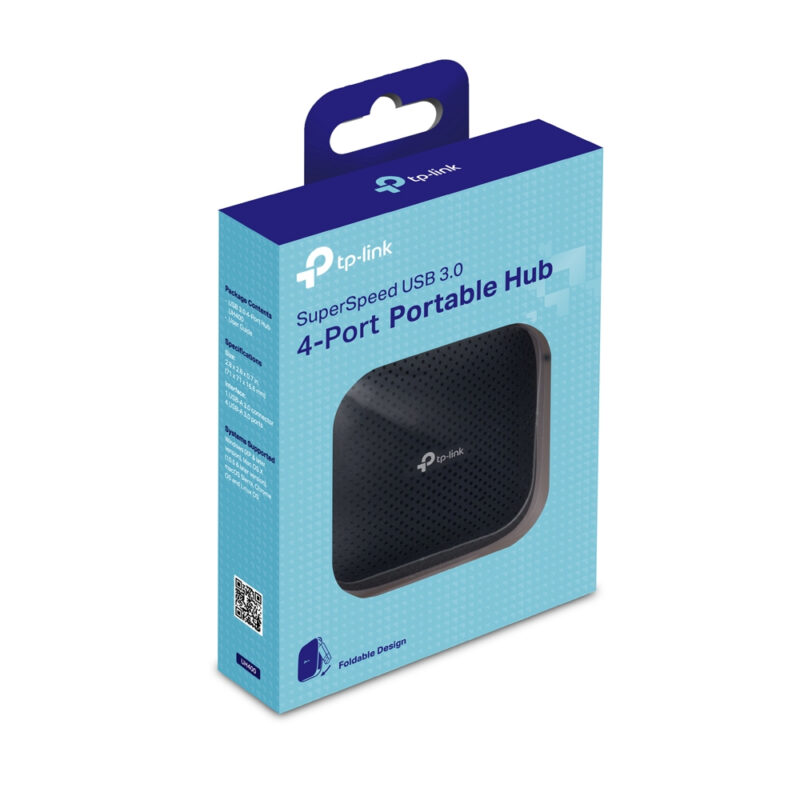 TP-Link UH400 hub di interfaccia USB 3.2 Gen 1 (3.1 Gen 1) Type-A 5000 Mbit/s Nero immagine gallery 5 TP-Link UH400 hub di interfaccia USB 3.2 Gen 1 (3.1 Gen 1) Type-A 5000 Mbit/s Nero