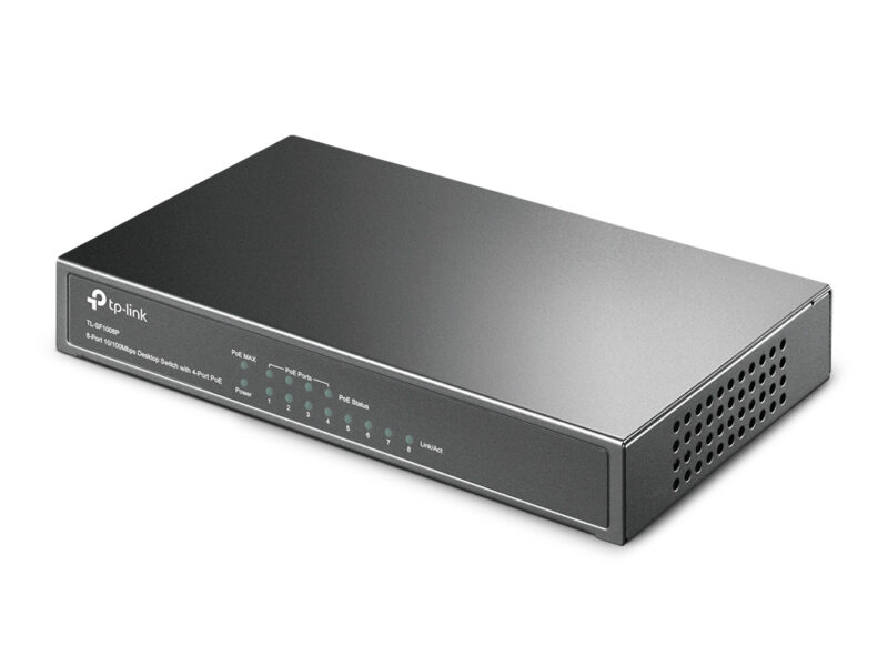 TP-Link TL-SF1008P switch di rete Non gestito Fast Ethernet (10/100) Supporto Power over Ethernet (PoE) Oliva immagine gallery 3 TP-Link TL-SF1008P switch di rete Non gestito Fast Ethernet (10/100) Supporto Power over Ethernet (PoE) Oliva
