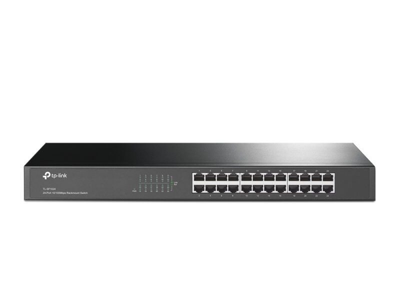 TP-Link TL-SF1024 switch di rete Non gestito Fast Ethernet (10/100) Nero immagine principale TP-Link TL-SF1024 switch di rete Non gestito Fast Ethernet (10/100) Nero
