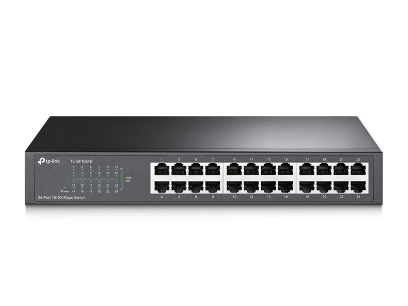 TP-Link TL-SF1024D switch di rete Non gestito Fast Ethernet (10/100) Grigio immagine principale TP-Link TL-SF1024D switch di rete Non gestito Fast Ethernet (10/100) Grigio