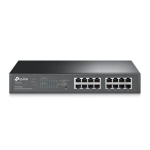 TP-Link TL-SG1016PE switch di rete Gestito L2 Gigabit Ethernet (10/100/1000) Supporto Power over Ethernet (PoE) Nero immagine principale TP-Link TL-SG1016PE switch di rete Gestito L2 Gigabit Ethernet (10/100/1000) Supporto Power over Ethernet (PoE) Nero