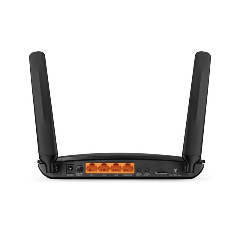 TP-Link TL-MR6400 router wireless Fast Ethernet Banda singola (2.4 GHz) 4G Nero immagine gallery 3 TP-Link TL-MR6400 router wireless Fast Ethernet Banda singola (2.4 GHz) 4G Nero