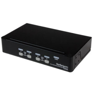 StarTech.com Switch KVM USB 4 porte, montabile a rack 1U, con OSD immagine principale StarTech.com Switch KVM USB 4 porte, montabile a rack 1U, con OSD