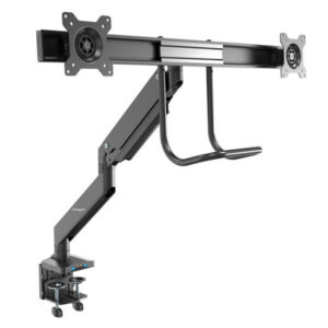 StarTech.com Braccio per doppio monitor da tavolo - 2 porte USB 3.0 - Supporto con morsetto per scrivania immagine principale StarTech.com Braccio per doppio monitor da tavolo - 2 porte USB 3.0 - Supporto con morsetto per scrivania