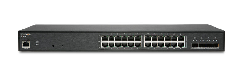 SonicWall SWS14-24 Gestito L2 Gigabit Ethernet (10/100/1000) 1U Nero immagine principale SonicWall SWS14-24 Gestito L2 Gigabit Ethernet (10/100/1000) 1U Nero