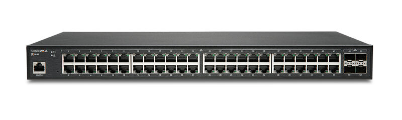 SonicWall SWS14-48 Gestito L2 Gigabit Ethernet (10/100/1000) 1U Nero immagine principale SonicWall SWS14-48 Gestito L2 Gigabit Ethernet (10/100/1000) 1U Nero