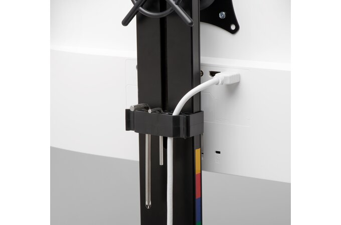 Kensington Braccio salvaspazio per monitor doppio SmartFit®