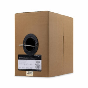 StarTech.com Matassa di cavi LAN Cat5e solidi UTP da 305 m - Bobina di rete ethernet RJ45 - Cavo Ethernet Sfuso Cetificato CMR - Grigio - Conforme TAA immagine principale StarTech.com Matassa di cavi LAN Cat5e solidi UTP da 305 m - Bobina di rete ethernet RJ45 - Cavo Ethernet Sfuso Cetificato CMR - Grigio - Conforme TAA