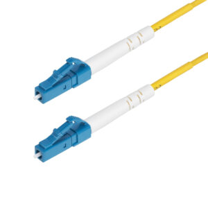 StarTech.com Cavo in fibra ottica simplex monomodale OS2 da LC a LC (UPC) da 30m, 9/125µm, 40G/100G, insensibile alla piegatura, bassa perdita di inserzione, cavo patch in fibra LSZH immagine principale StarTech.com Cavo in fibra ottica simplex monomodale OS2 da LC a LC (UPC) da 1m, 9/125µm, 40G/100G, insensibile alla piegatura, bassa perdita di inserzione, cavo patch in fibra LSZH