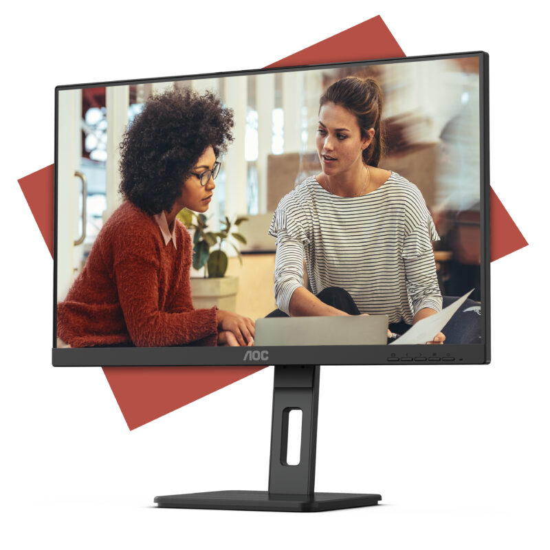 AOC E3 27E3QAF LED display 68,6 cm (27") 1920 x 1080 Pixel Full HD Nero immagine gallery 3 AOC E3 27E3QAF LED display 68,6 cm (27") 1920 x 1080 Pixel Full HD Nero