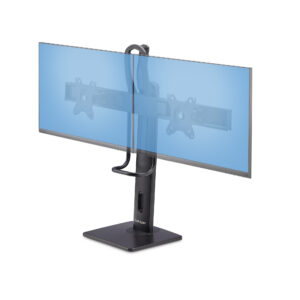 StarTech.com Supporto da Tavolo per Due Monitor- Staffa con barra trasversale per 2 Schermi da 27" VESA 75x75/100x100, altezza regolabile, portata 6 kg per Display immagine principale StarTech.com Supporto da Tavolo per Due Monitor- Staffa con barra trasversale per 2 Schermi da 27" VESA 75x75/100x100, altezza regolabile, portata 6 kg per Display